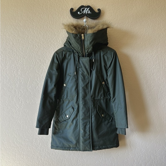 J Crew Winter Parka Size XSP - Picture 5 of 13